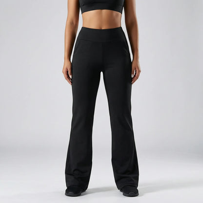 Flarvex | High-Waist Flared Stretch Trouser