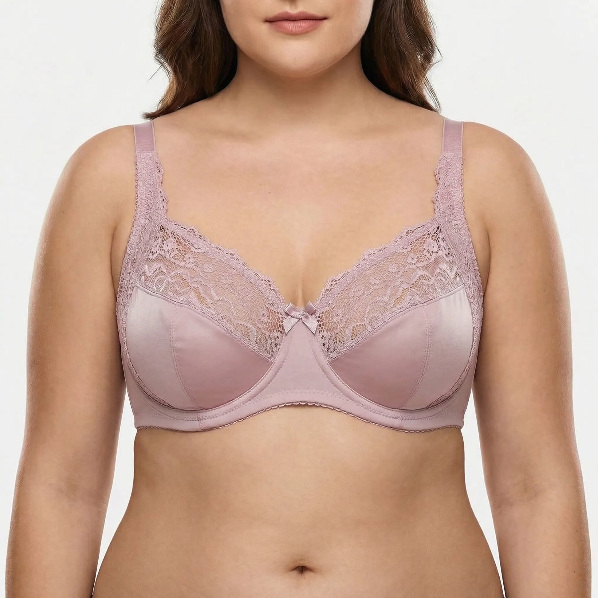 Florielle | Floral Lace Underwire Bra Plus Size