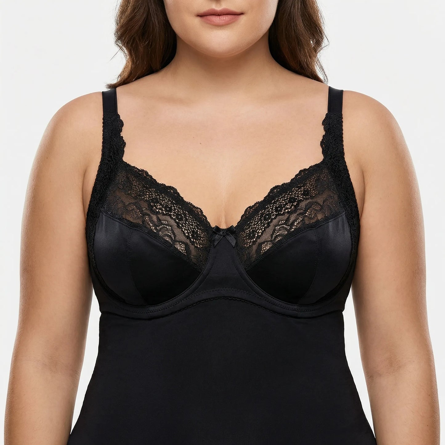 Florielle | Floral Lace Underwire Bra Plus Size