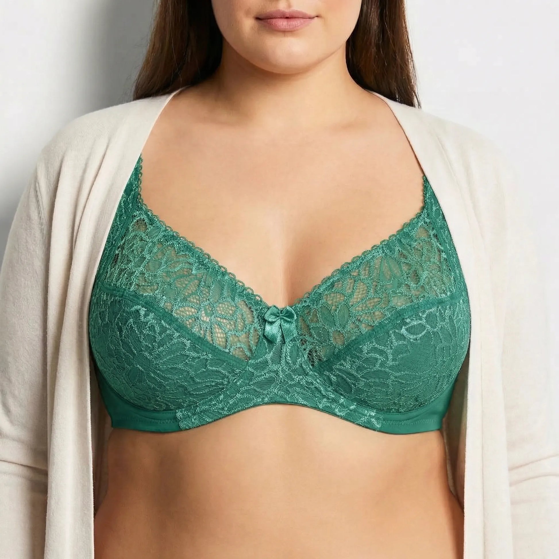 Floriva | Underwire Lace Full-Cup Bra