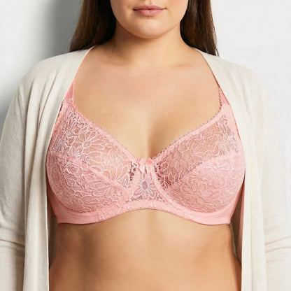 Floriva | Underwire Lace Full-Cup Bra