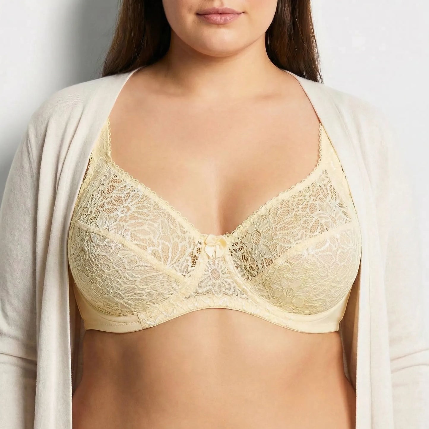 Floriva | Underwire Lace Full-Cup Bra