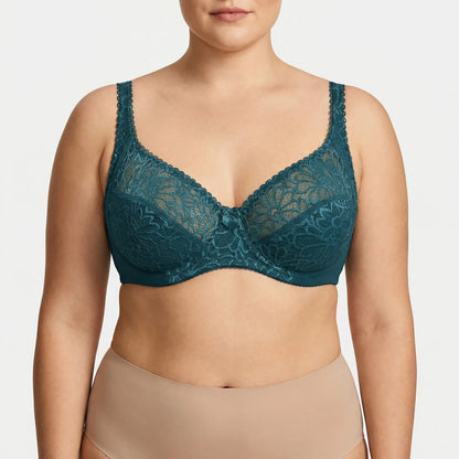 Floriva | Underwire Lace Full-Cup Bra
