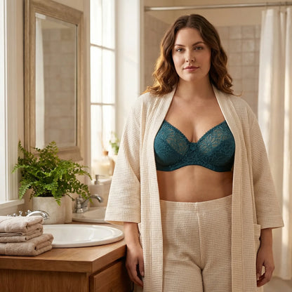 Floriva | Underwire Lace Full-Cup Bra