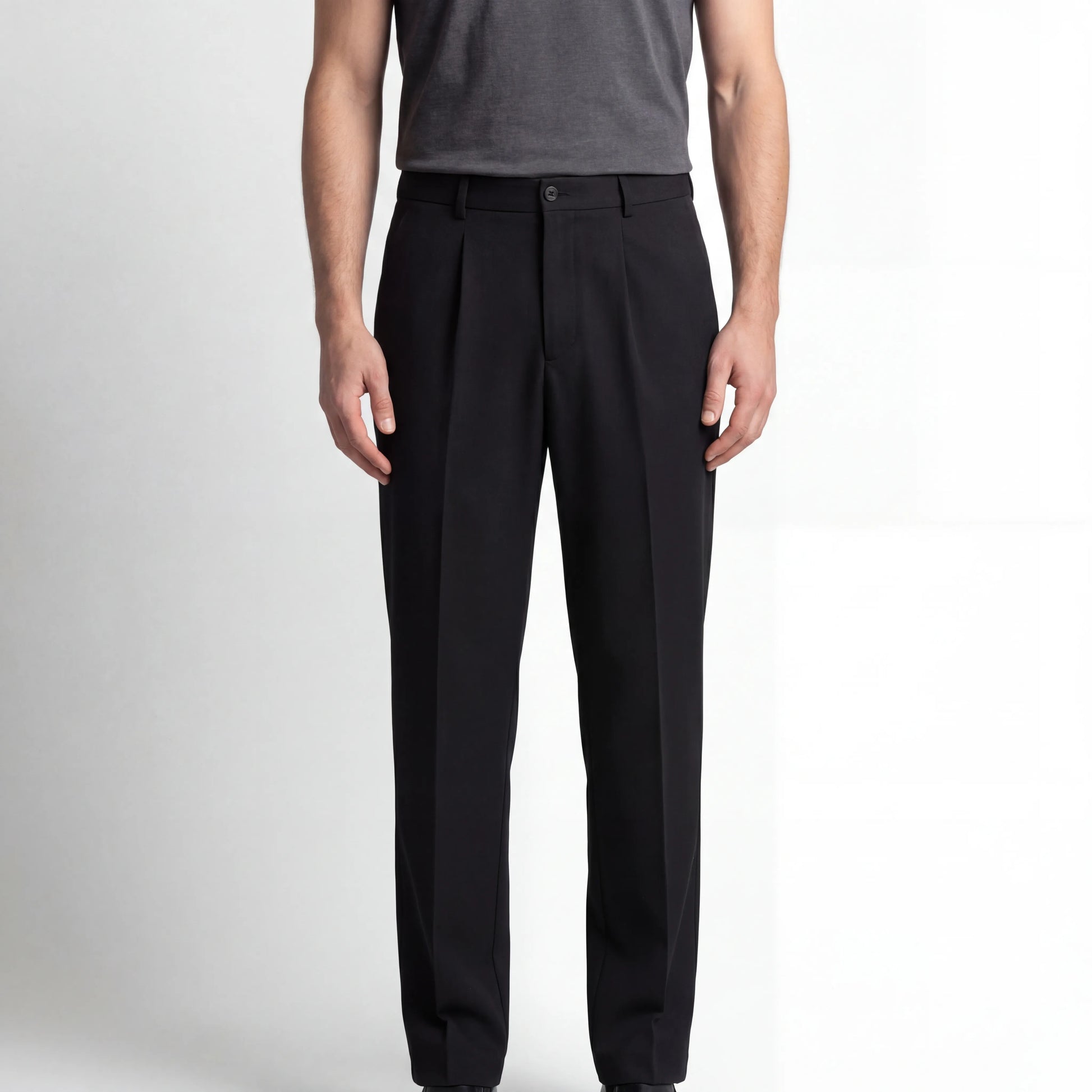 Formalux - Tailored Pleated Dress Trousers