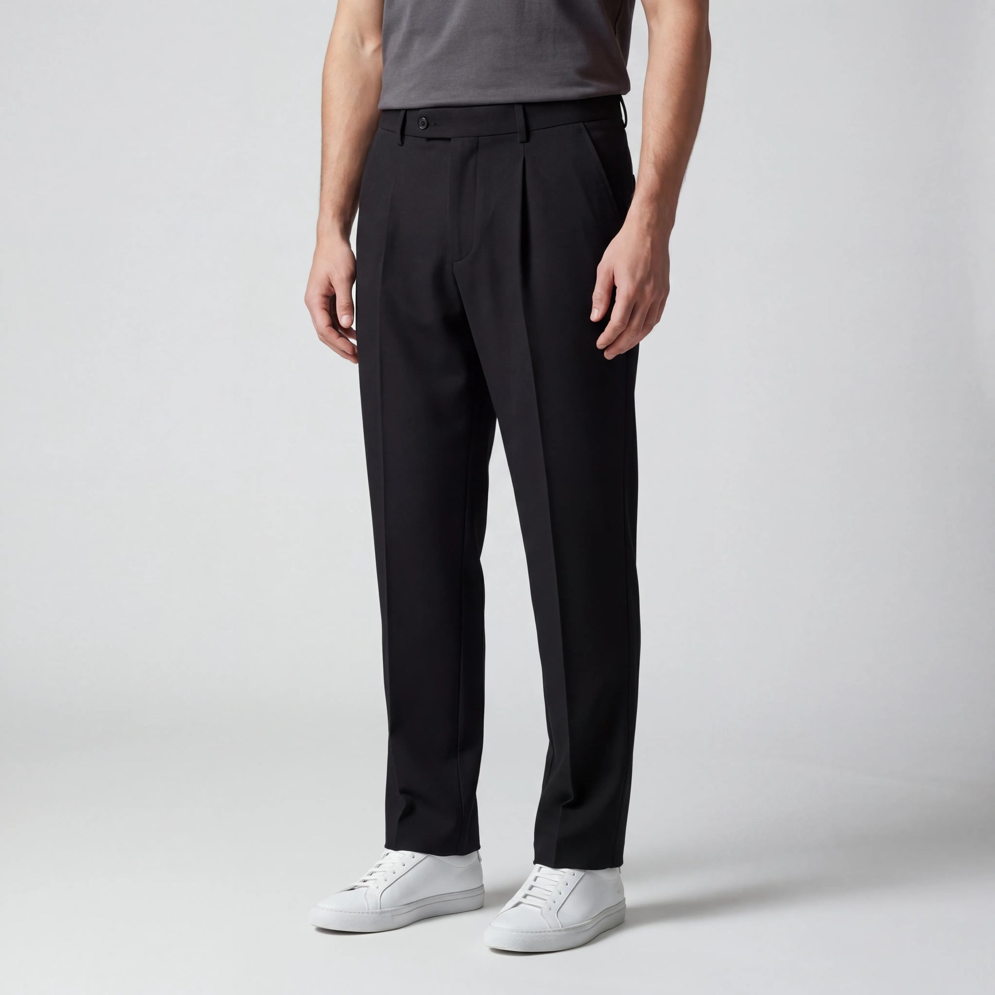 Formalux - Tailored Pleated Dress Trousers