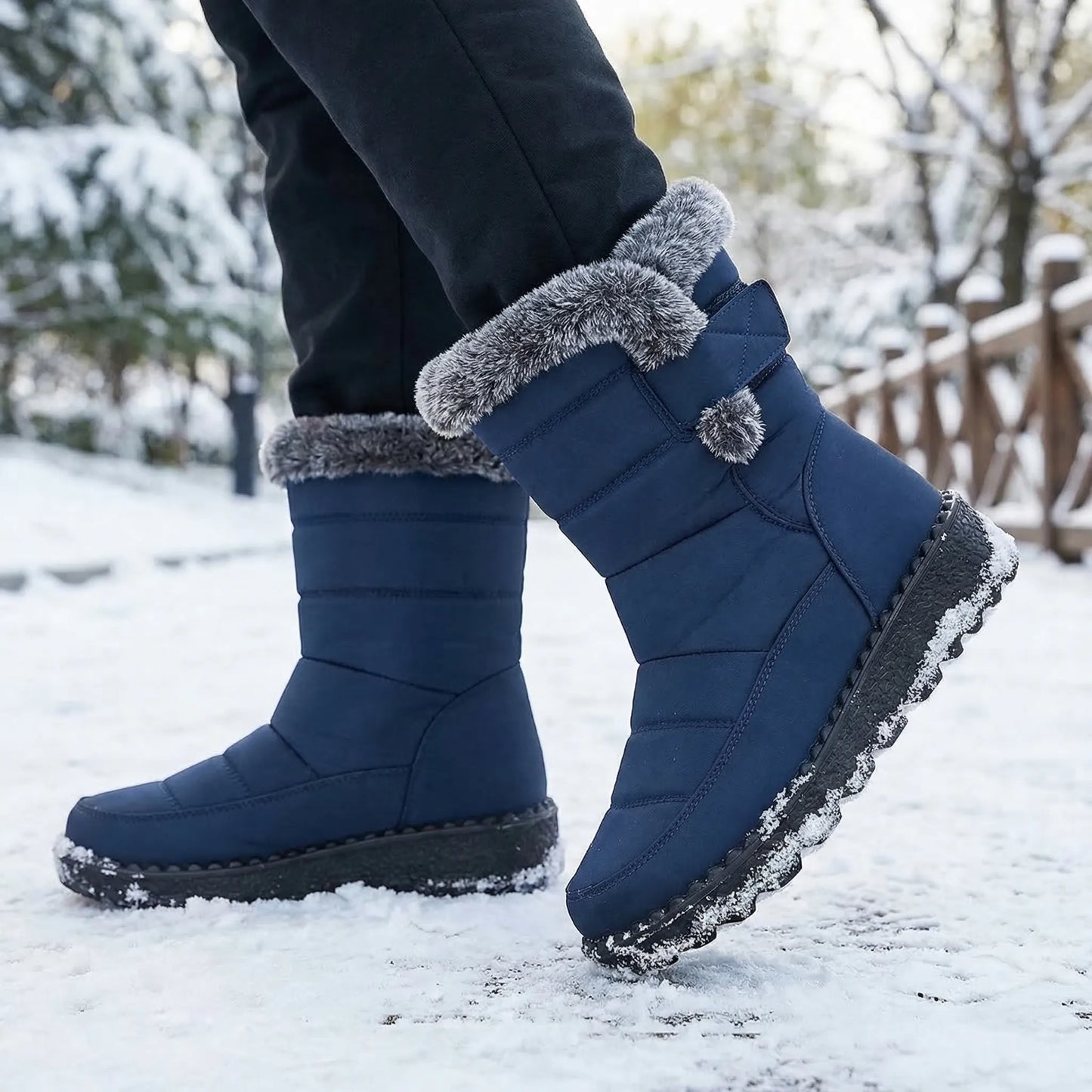 Frivorex - Water-Repellent Mid-Calf Winter Boot
