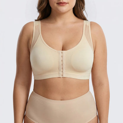 Frontelle | Wire-Free Front-Closure Bralette Vest