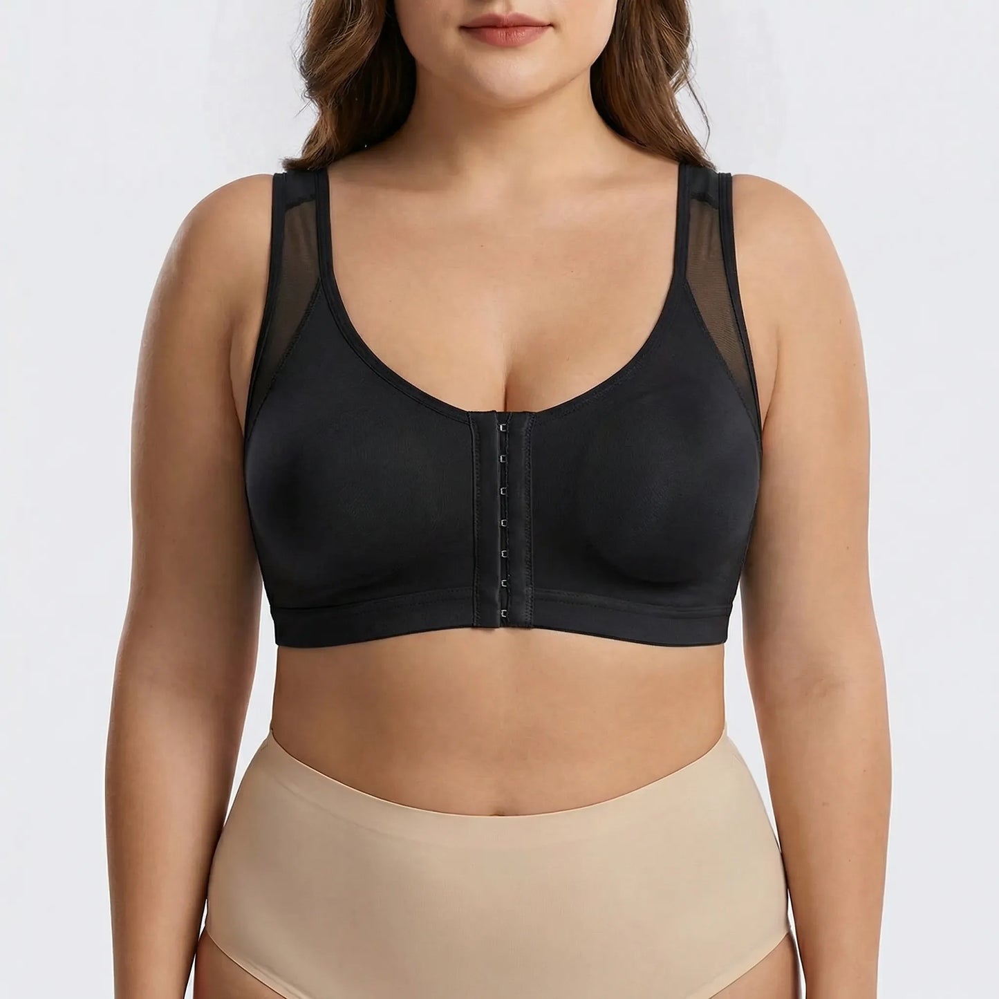 Frontelle | Wire-Free Front-Closure Bralette Vest