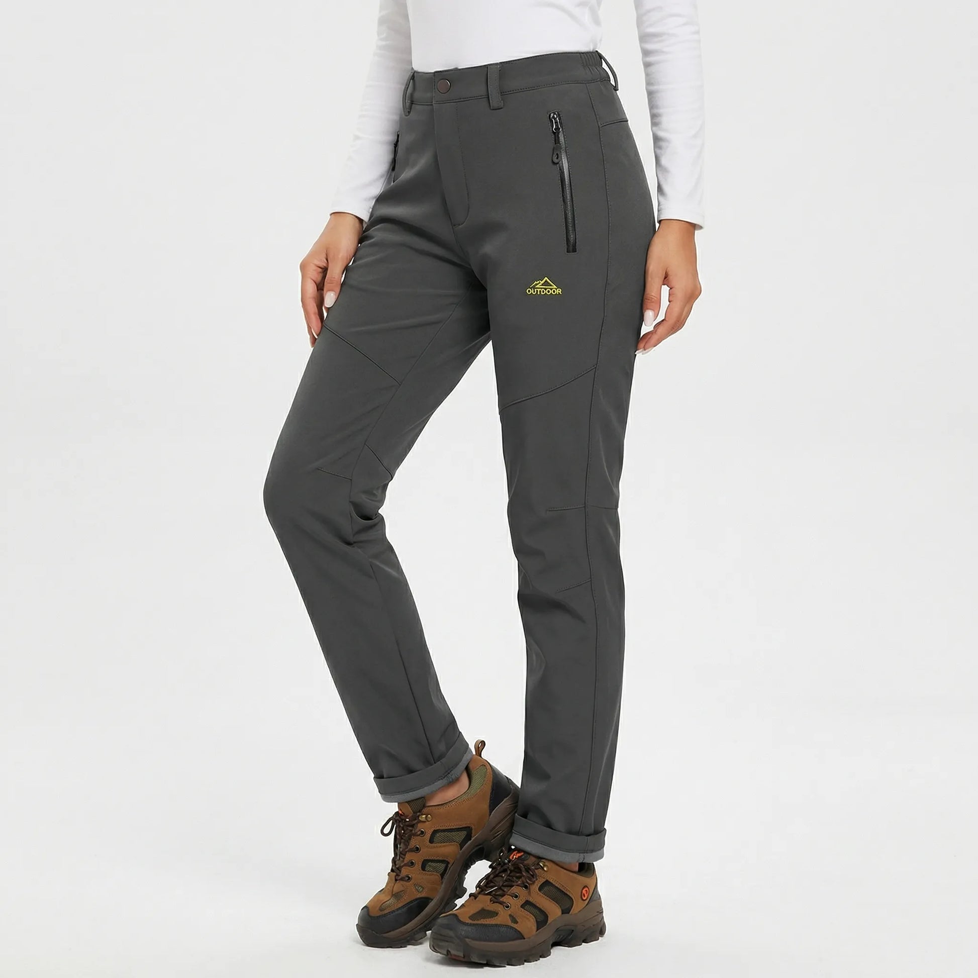 Frostriva | Water-Repellent Fleece-Lined Outdoor Trousers