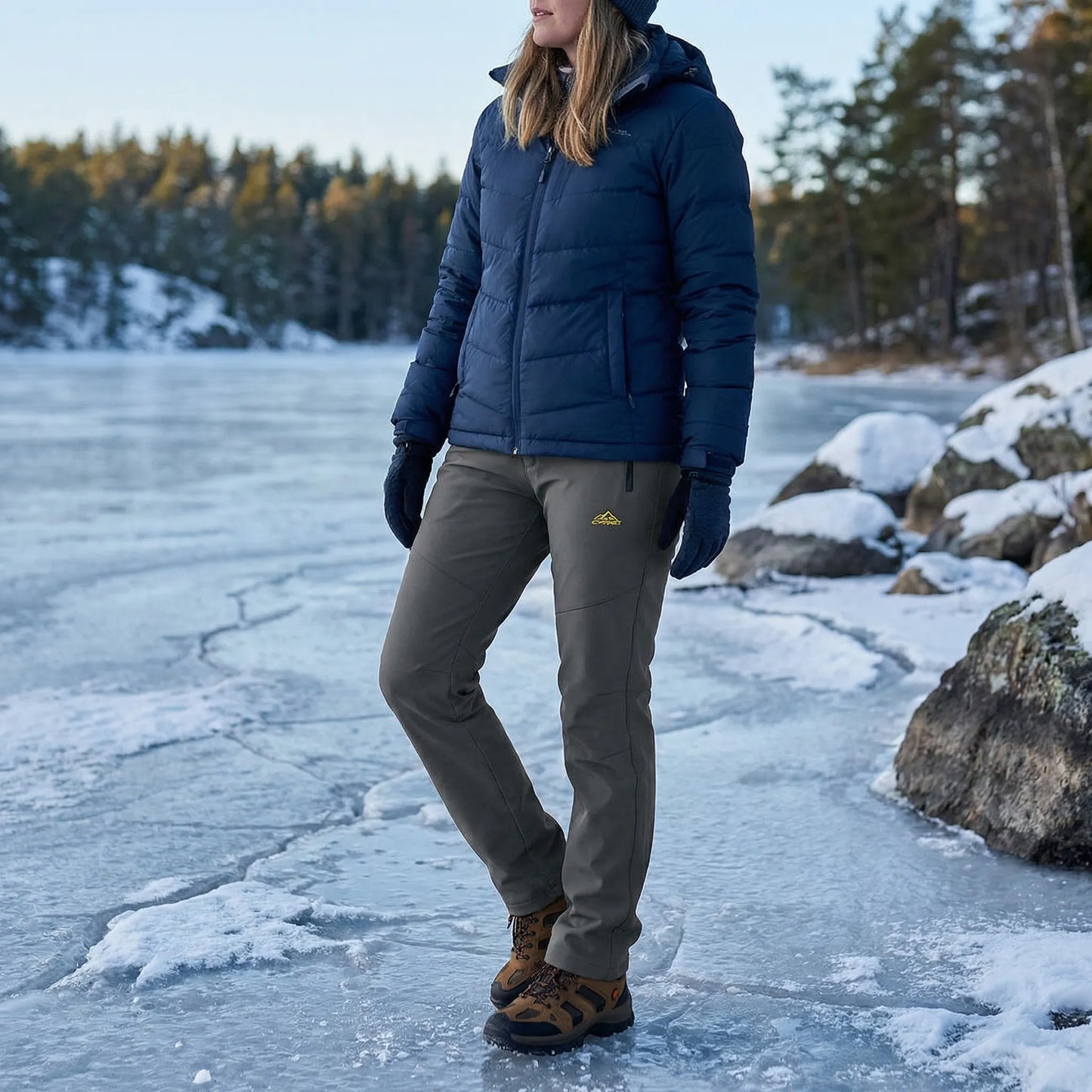 Frostriva | Water-Repellent Fleece-Lined Outdoor Trousers