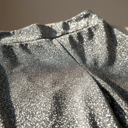 Glamrix | High-Waist Sequin Wide-Leg Trousers