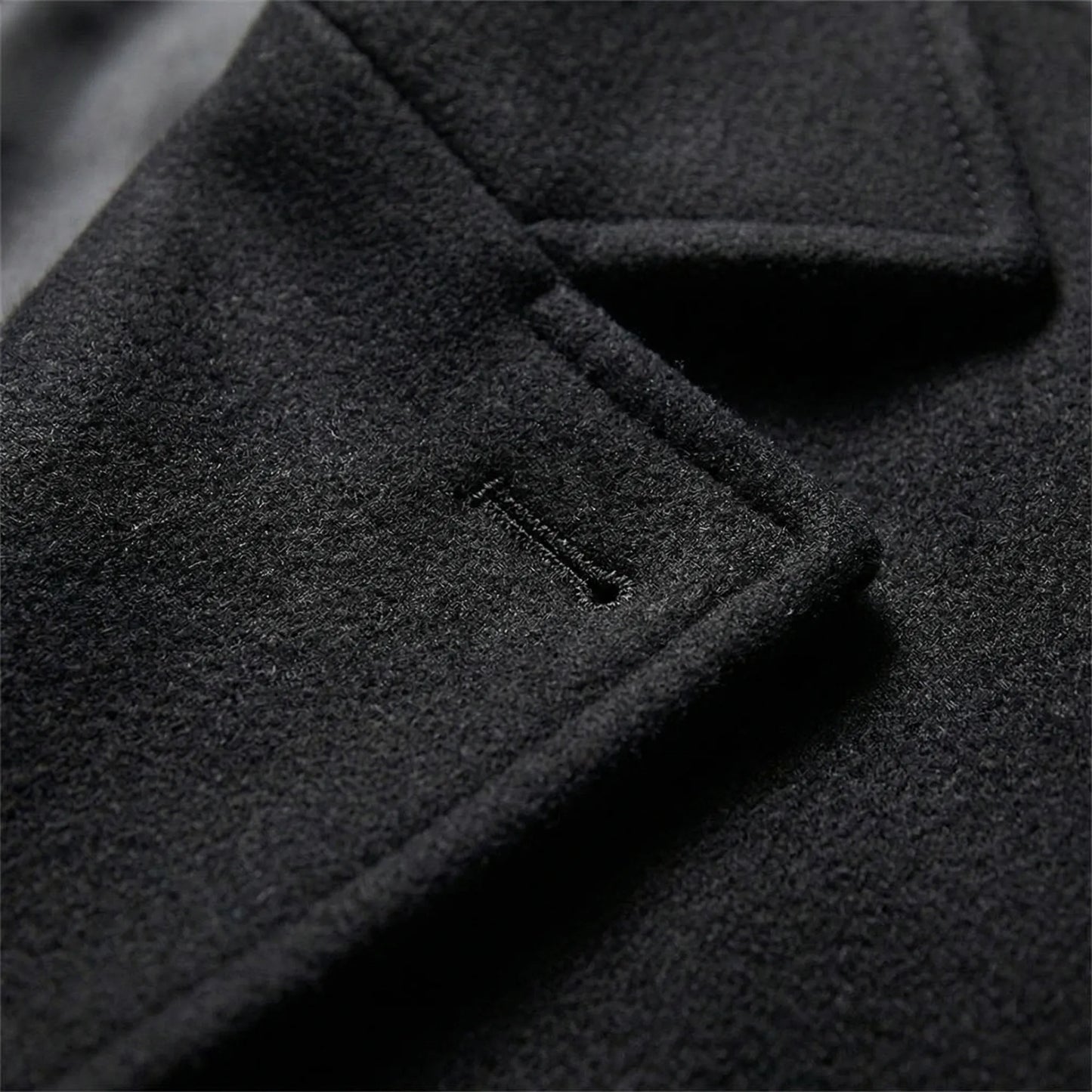 Greyfeld - Long Single-Breasted Tailored Overcoat