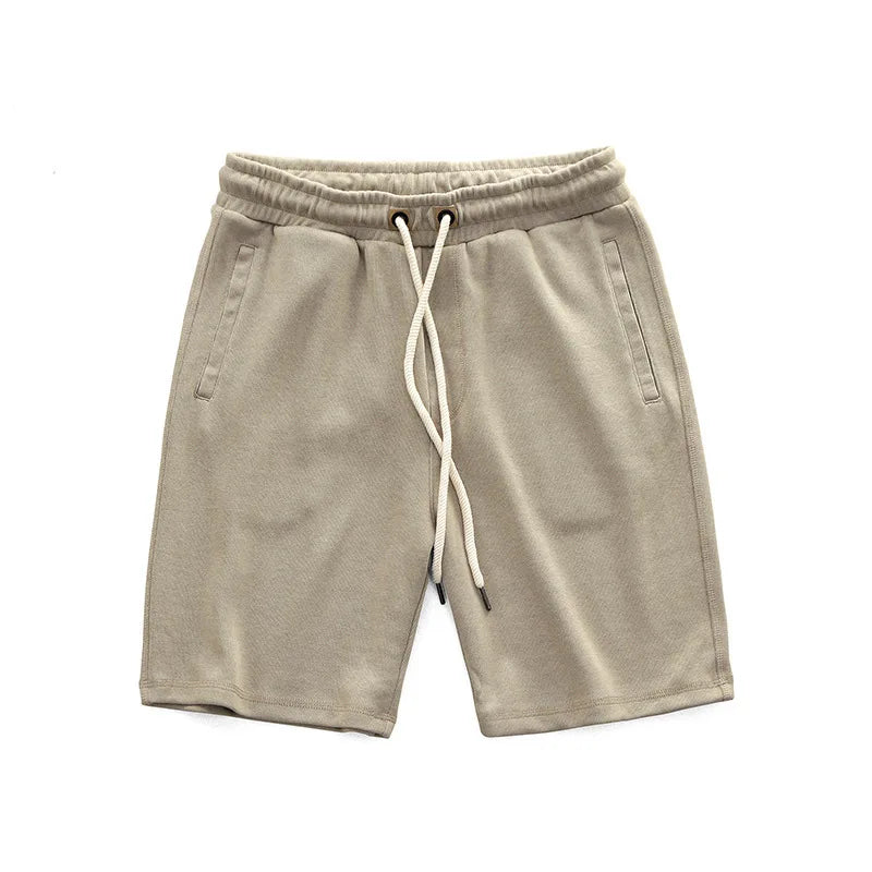 Harlan Men's Drawstring Shorts | Breathable Knit Activewear 0