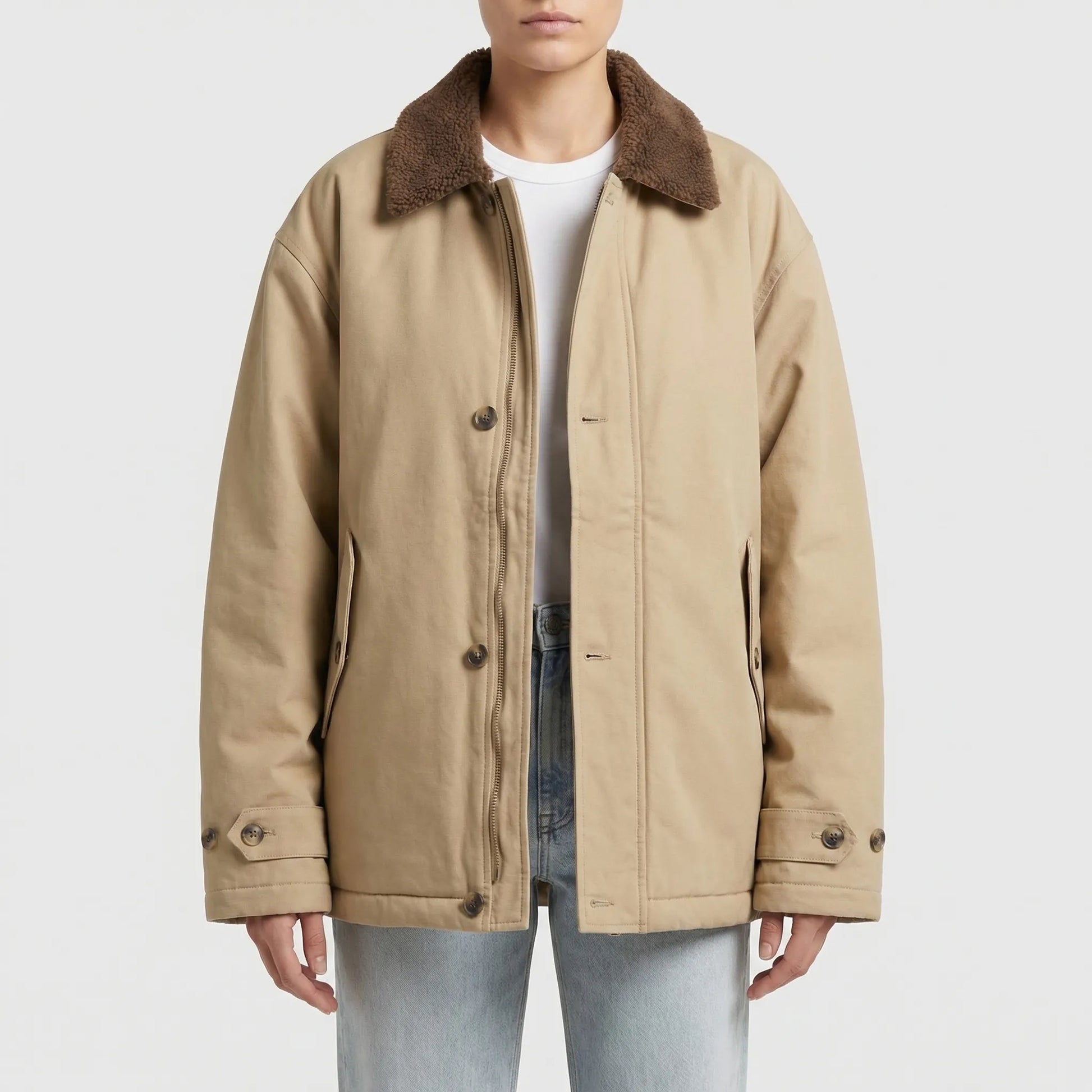 Khaivex - Oversized Zip-Up Streetwear Jacket