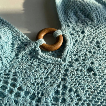 Lacetti | Halter-Neck Crochet Crop Top
