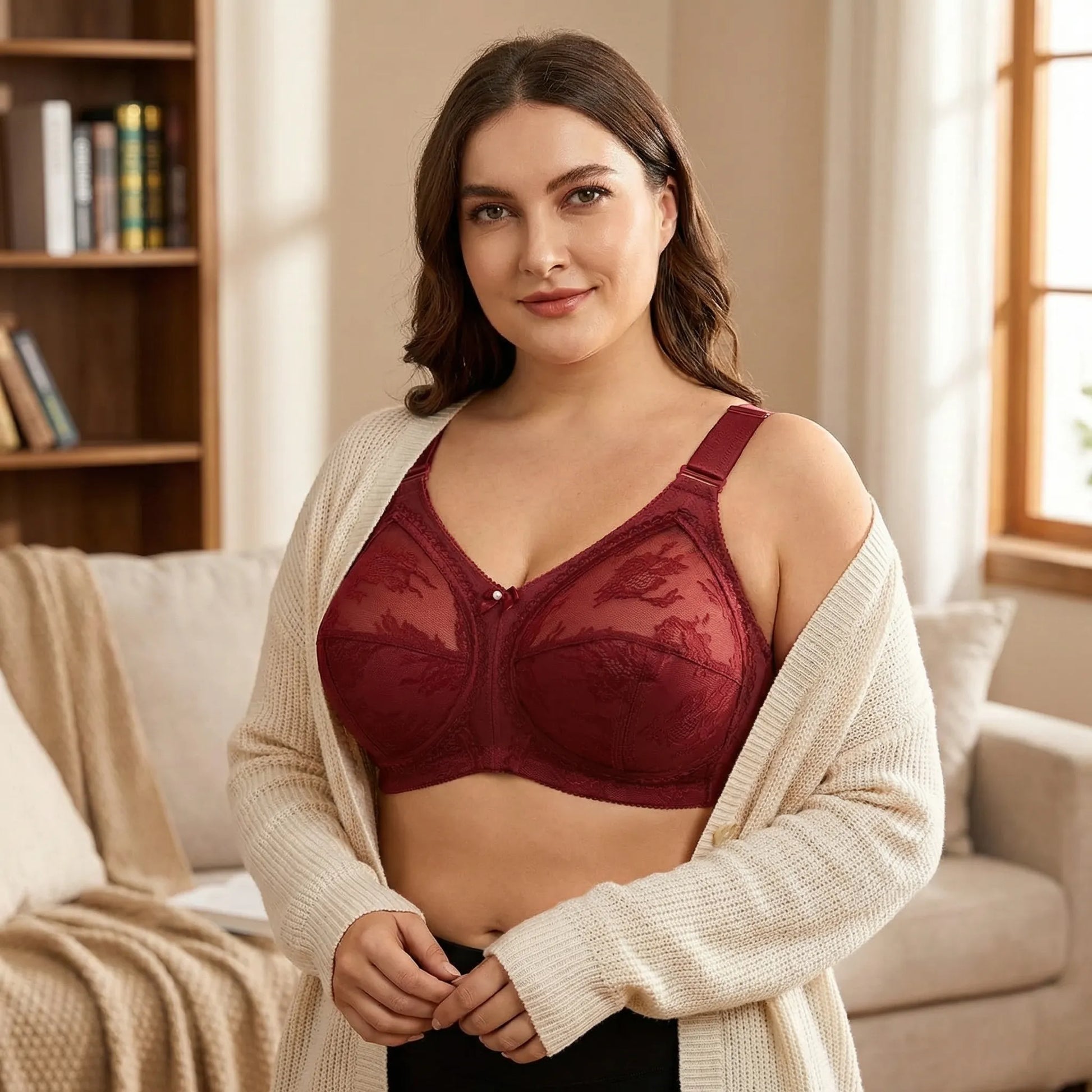 Lacevelle | Wireless Lace Minimizer Bralette