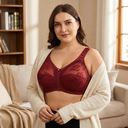 Lacevelle | Wireless Lace Minimizer Bralette