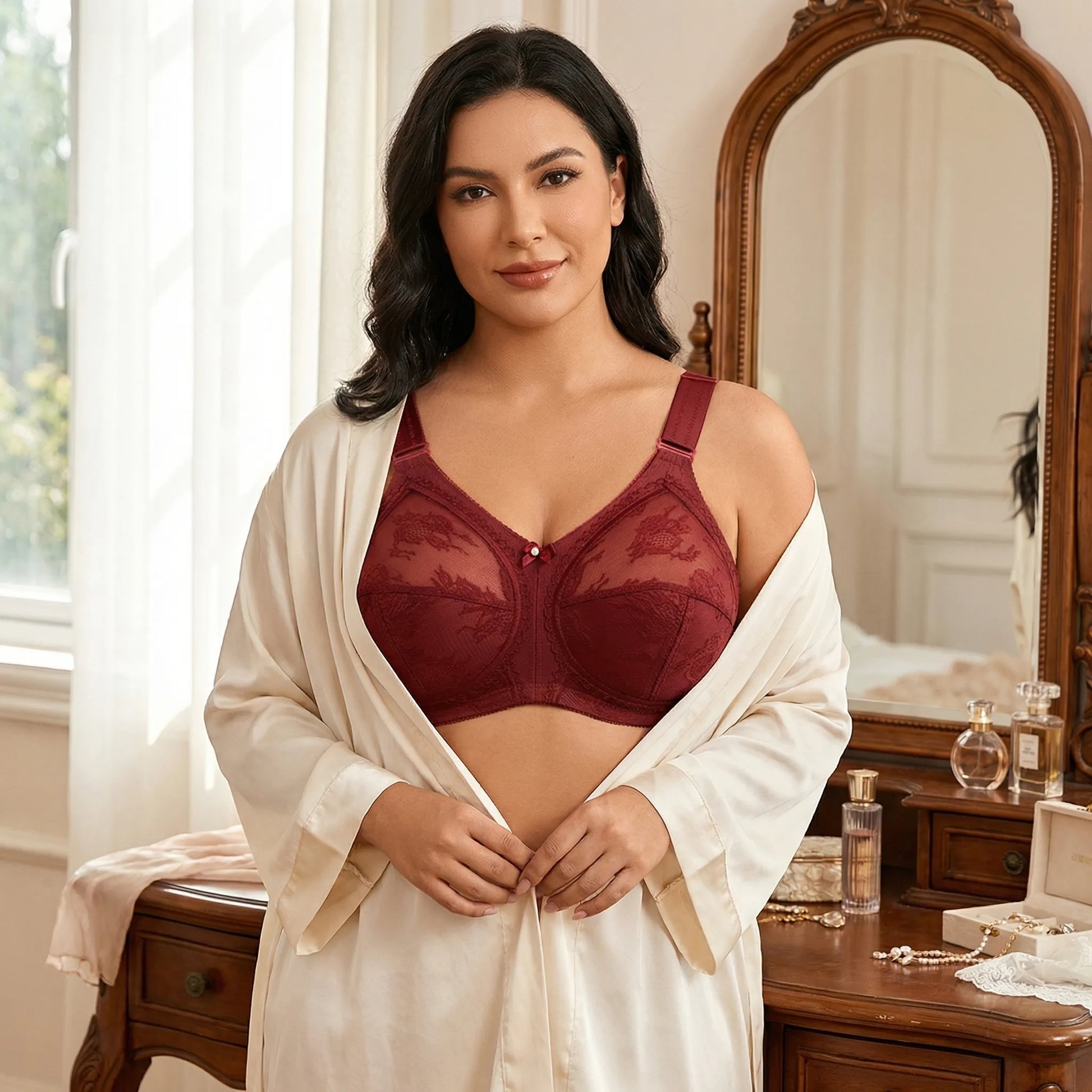 Lacevelle | Wireless Lace Minimizer Bralette