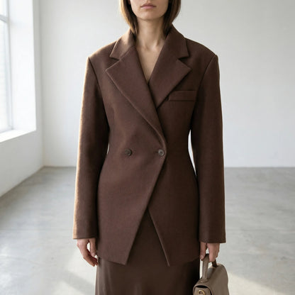 Lapette | Loose-Fit Lapel Collar Blazer