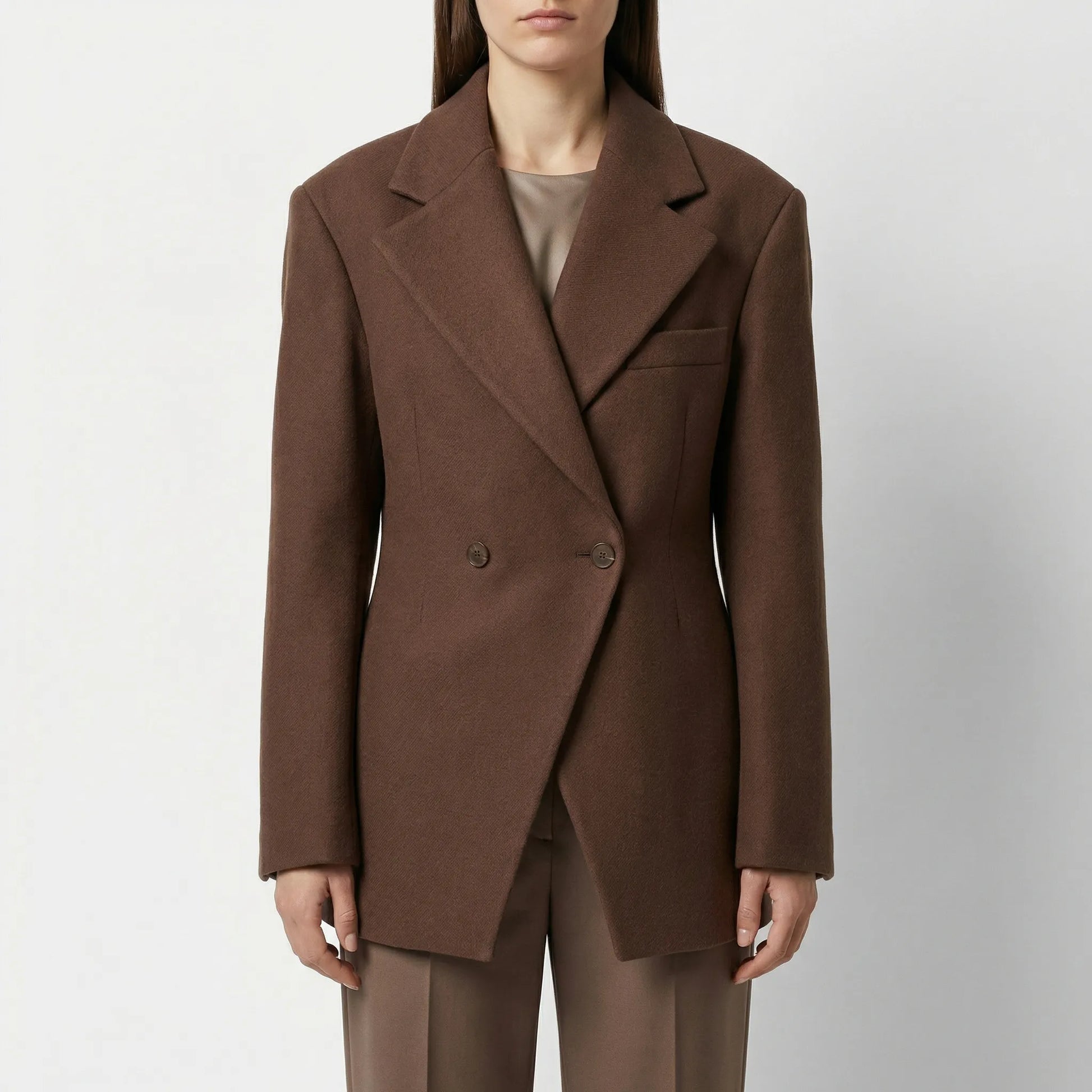 Lapette | Loose-Fit Lapel Collar Blazer