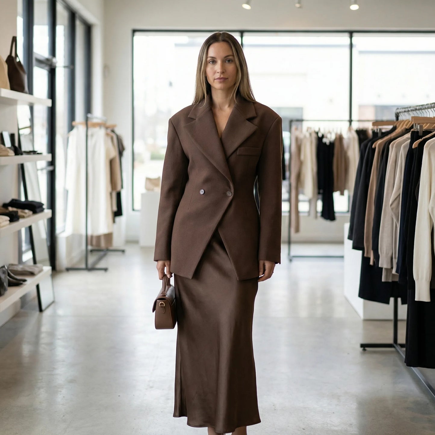 Lapette | Loose-Fit Lapel Collar Blazer