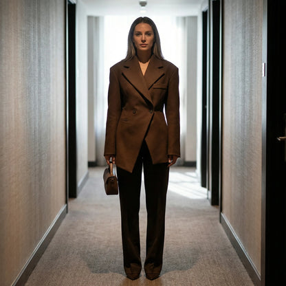 Lapette | Loose-Fit Lapel Collar Blazer