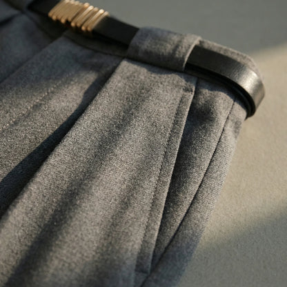 Linova | High-Waist Wide-Leg Tailored Trousers