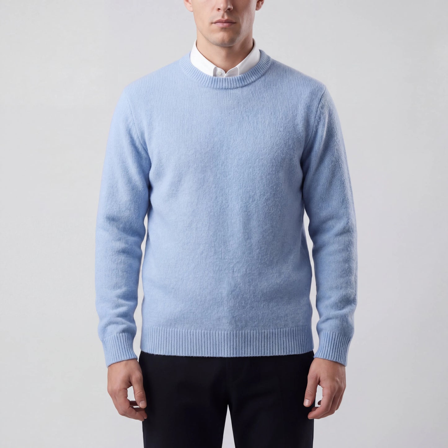 Littoraux - Classic Crew Neck Knit Sweater