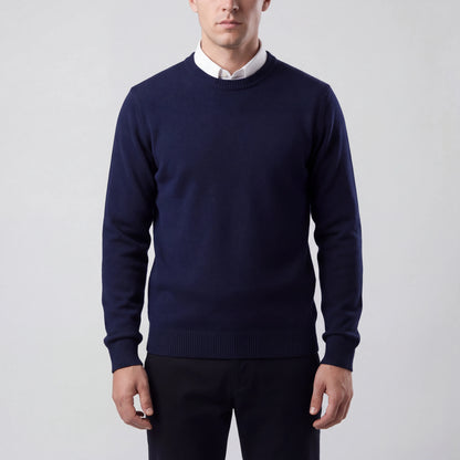 Littoraux - Classic Crew Neck Knit Sweater
