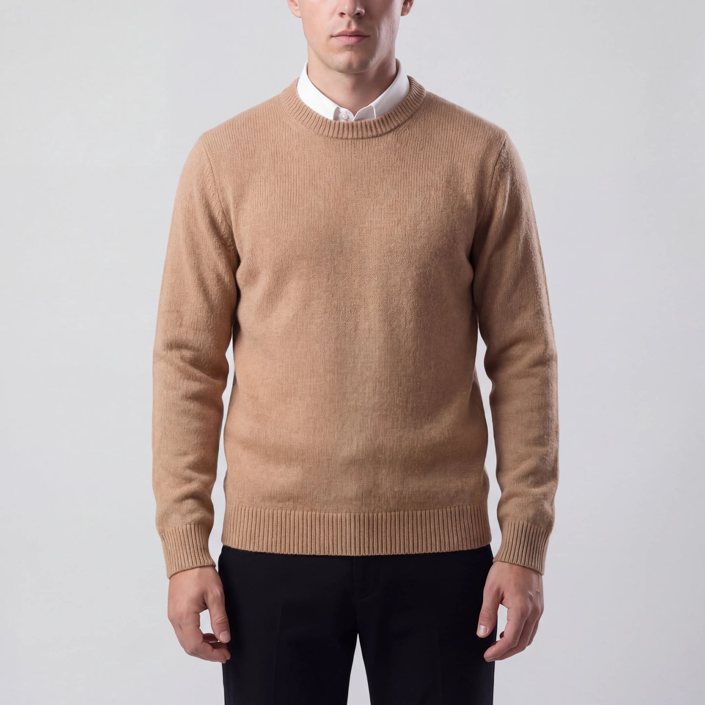 Littoraux - Classic Crew Neck Knit Sweater