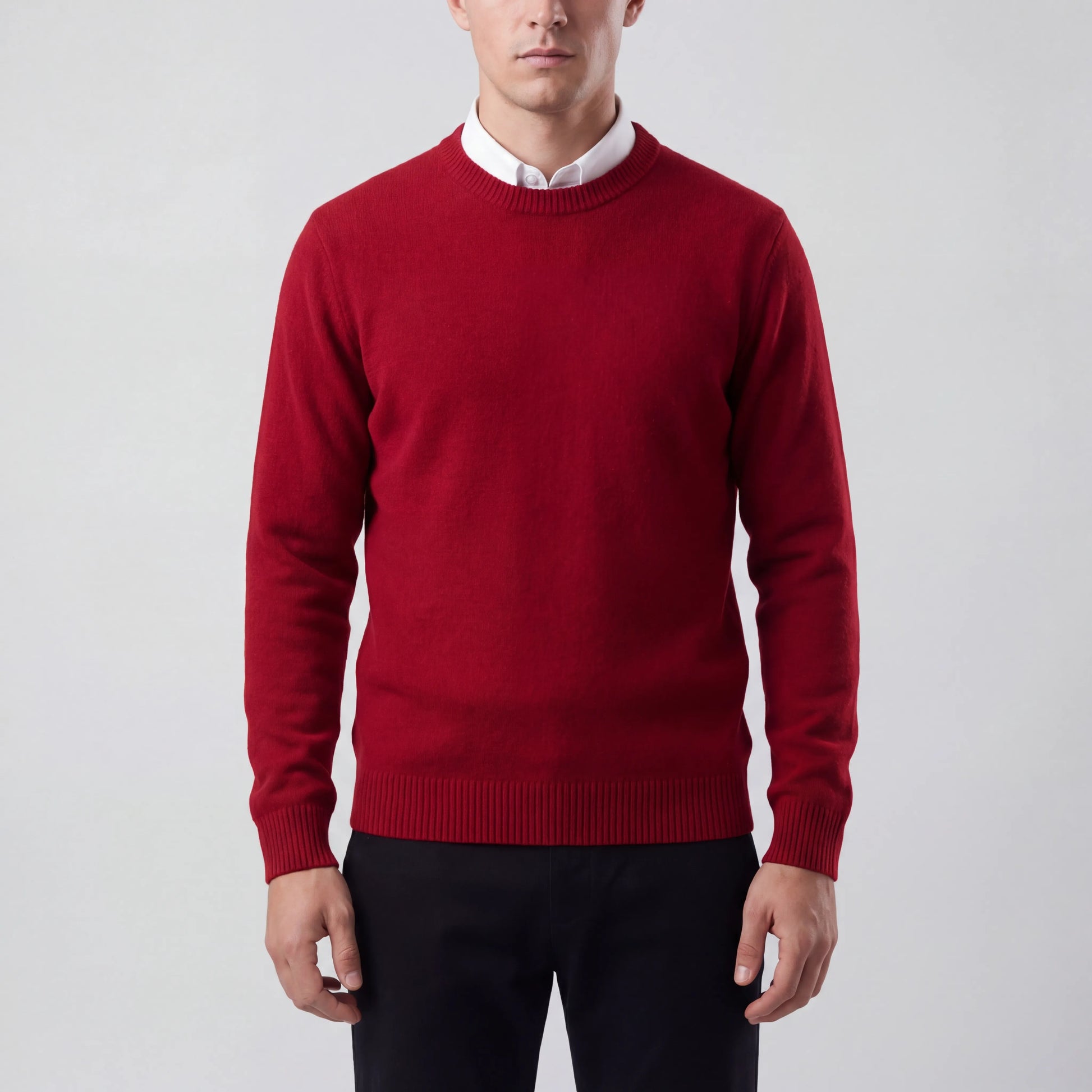 Littoraux - Classic Crew Neck Knit Sweater