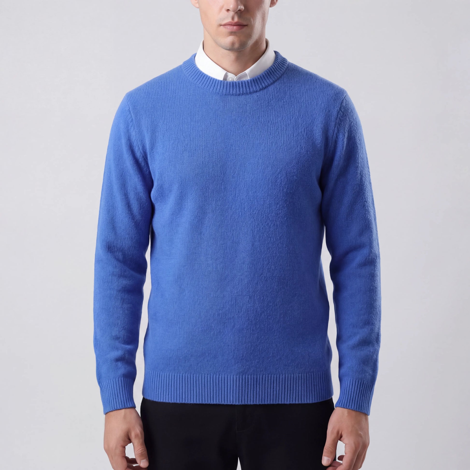 Littoraux - Classic Crew Neck Knit Sweater