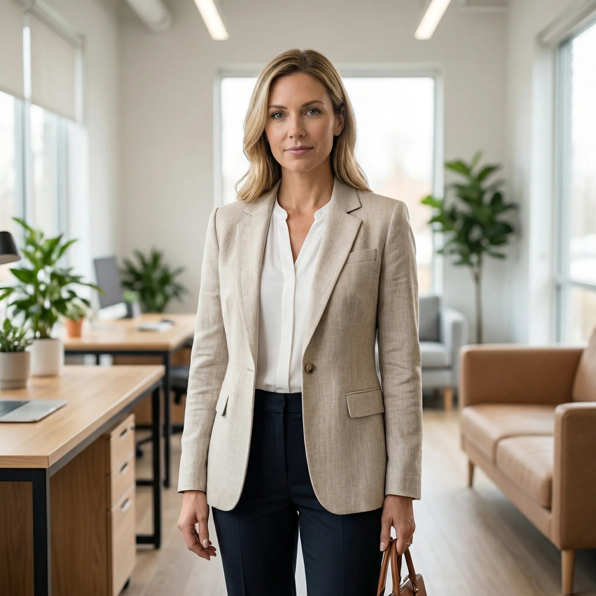 Lourette | Loose Fit Lapel Collar Blazer