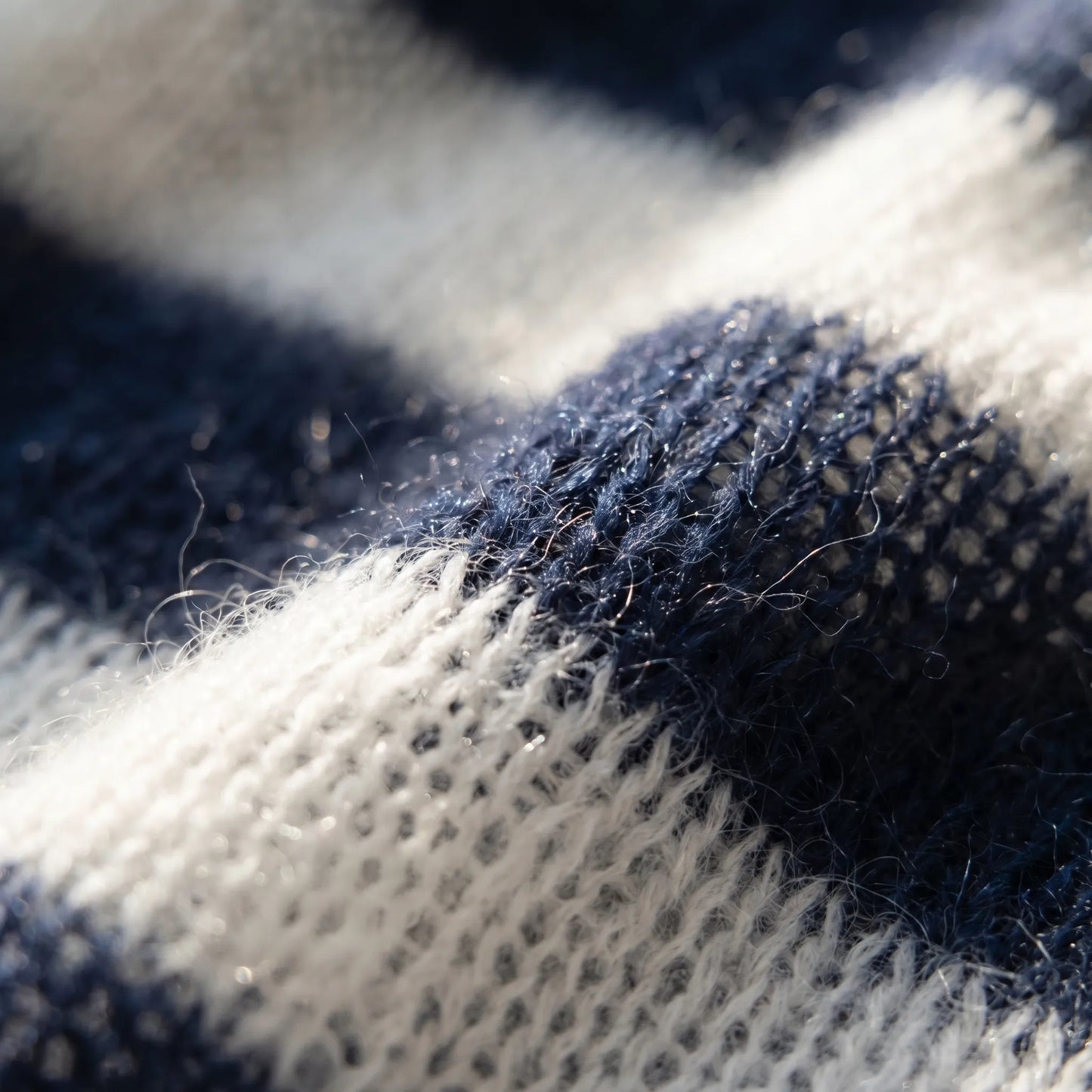 Marivelle | Loose Fit Open-Front Striped Cardigan
