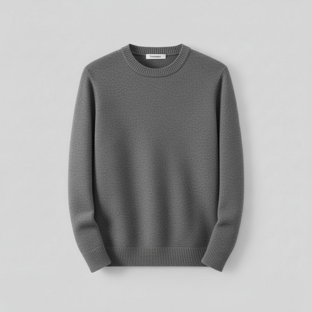 Men's Soft Cotton Sweater | Timeless Classic Design
