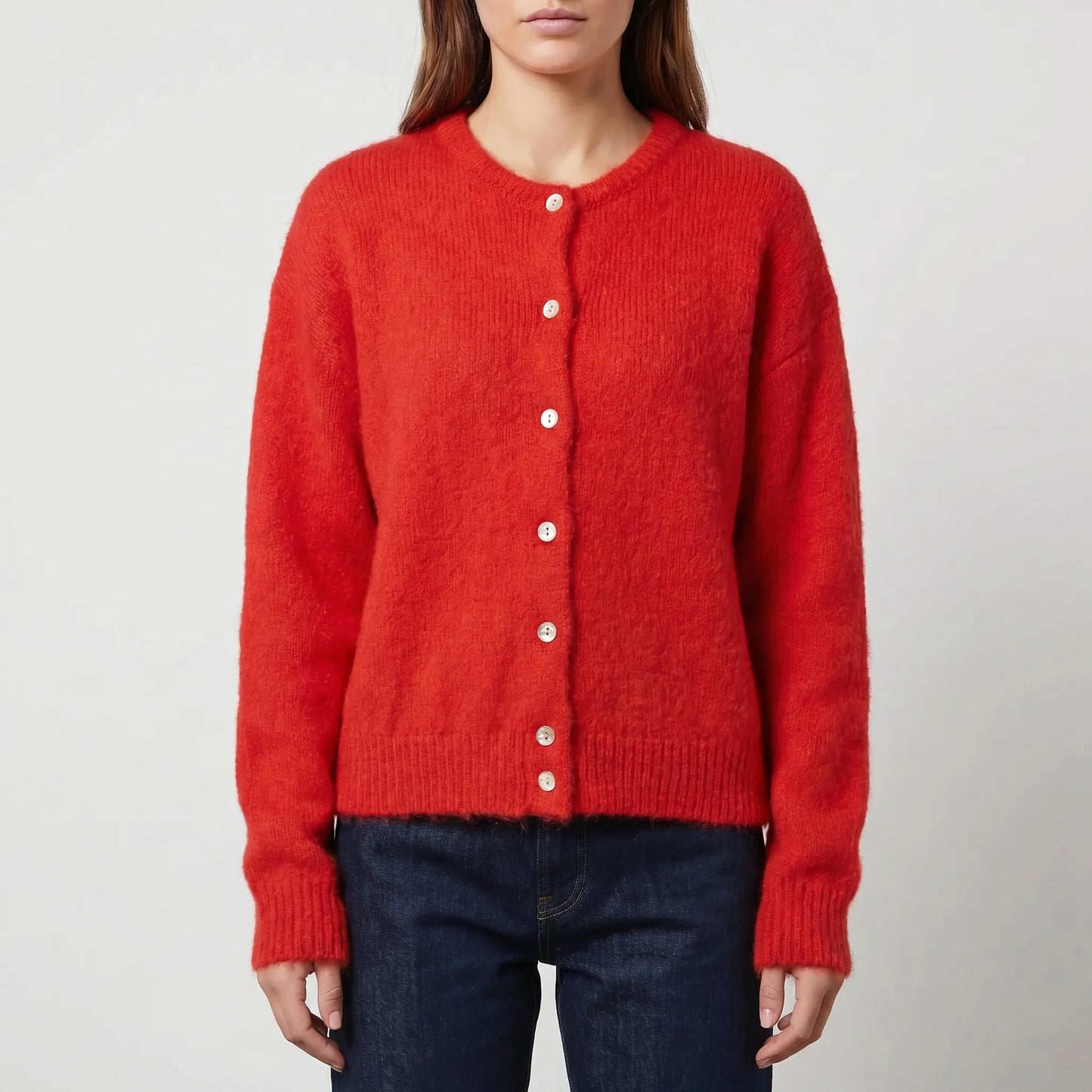 Merlova | Slim Fit Button-Front Knit Cardigan