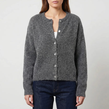 Merlova | Slim Fit Button-Front Knit Cardigan