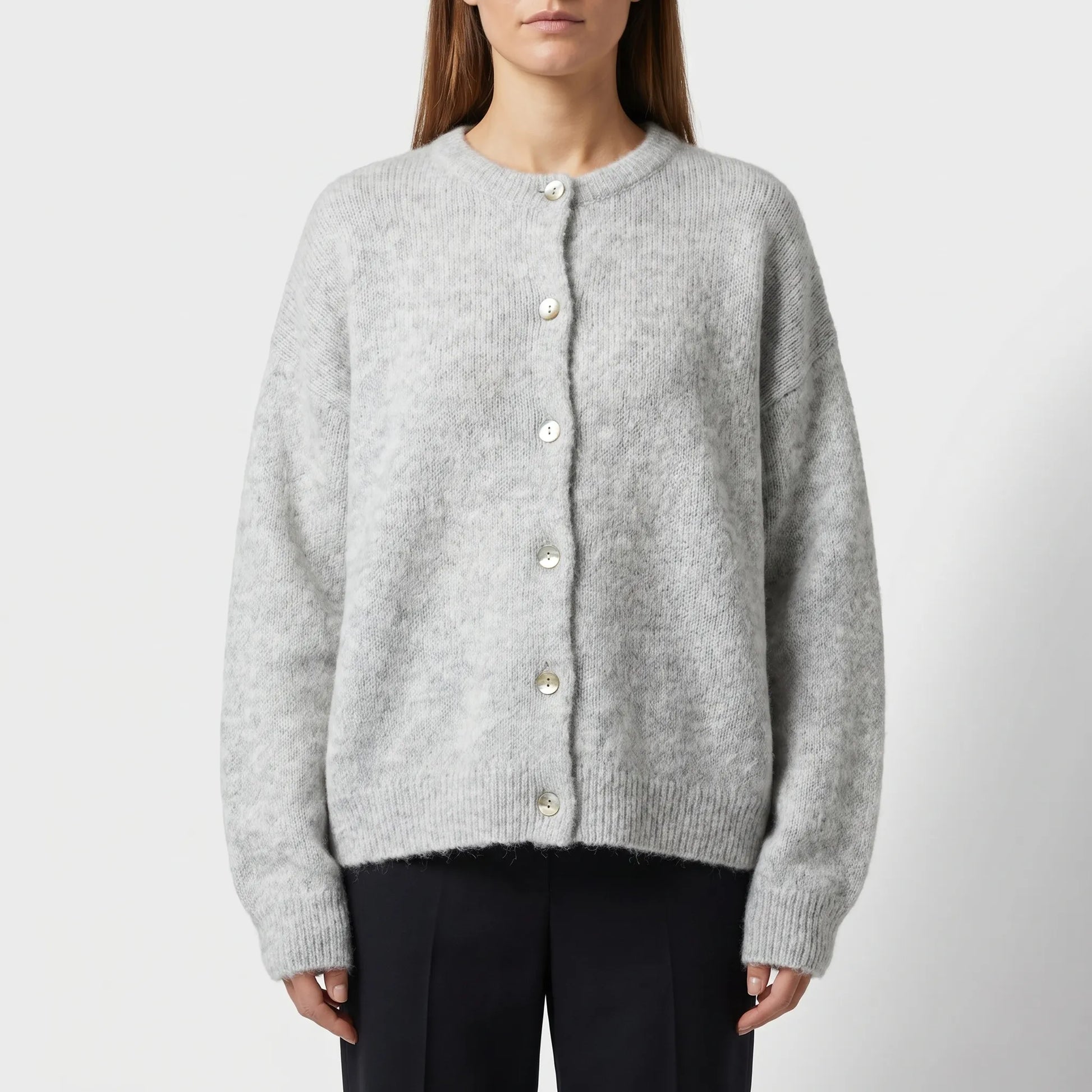 Merlova | Slim Fit Button-Front Knit Cardigan