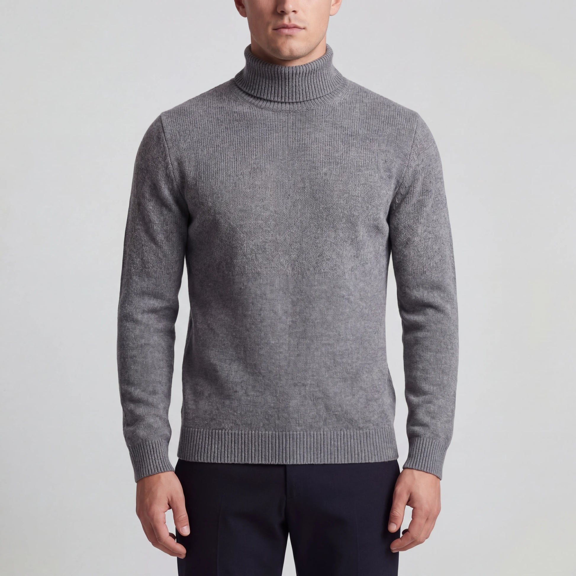 Mervolo - Slim-Fit Merino Turtleneck Sweater