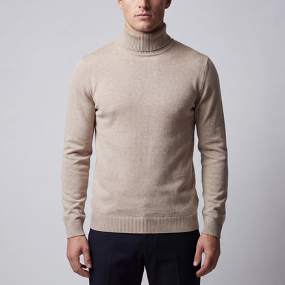 Mervolo - Slim-Fit Merino Turtleneck Sweater