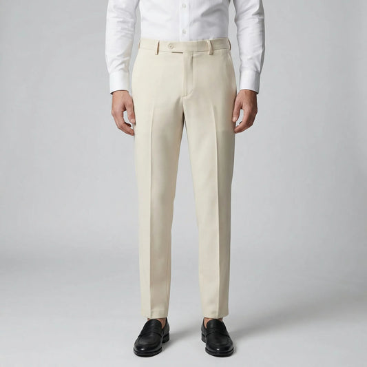 Milanero - Tailored Slim Fit Dress Pants