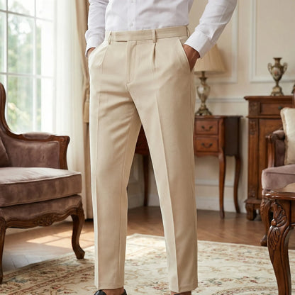 Milanero - Tailored Slim Fit Dress Pants