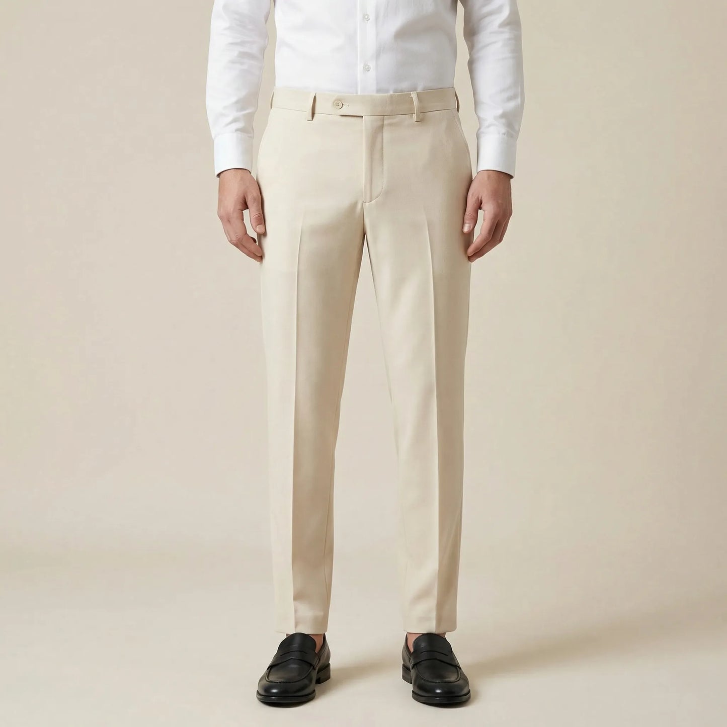Milanero - Tailored Slim Fit Dress Pants