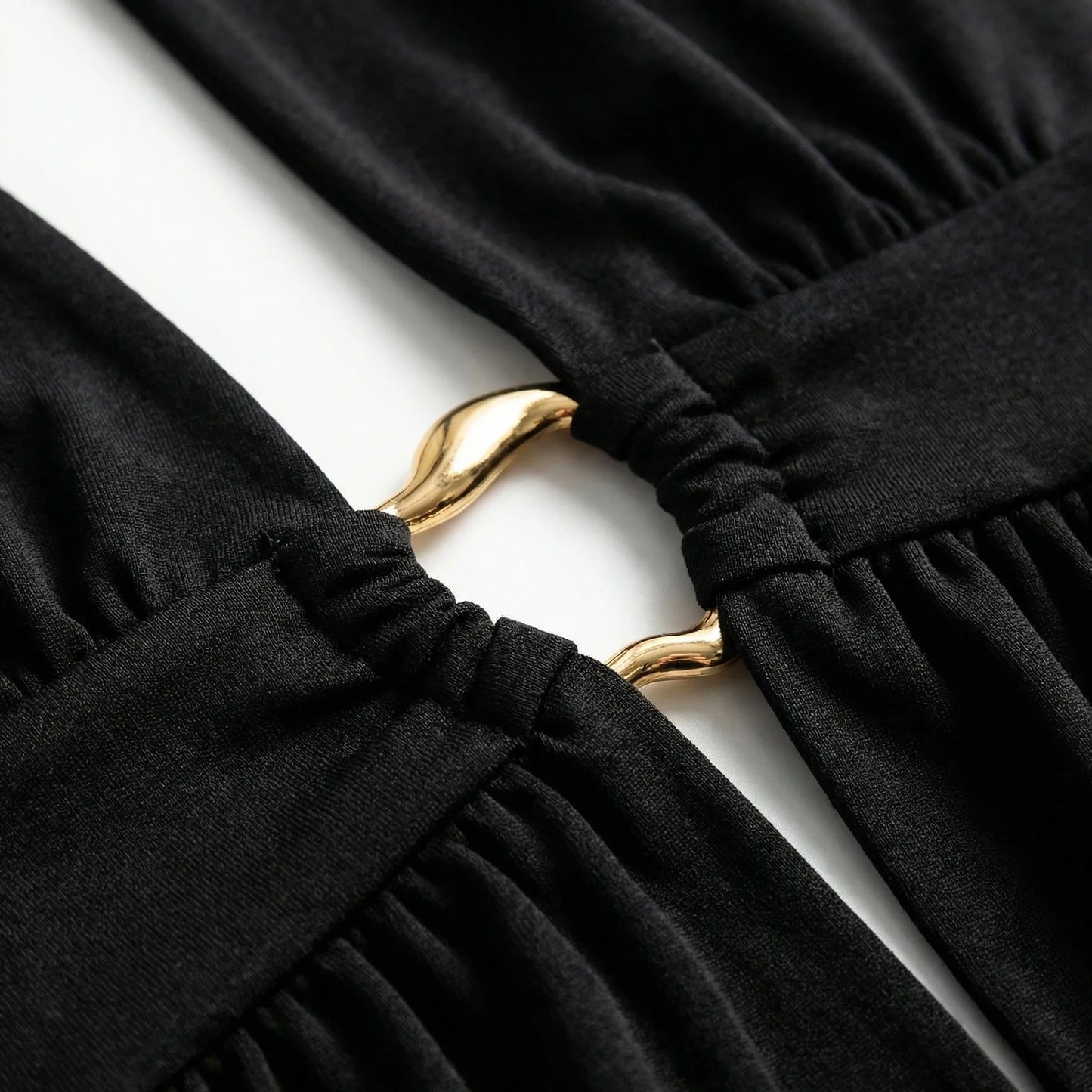 Neckara | Deep V-Neck Halter Bodysuit Top