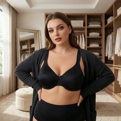 Nulliva | Seamless Underwire Minimizer Bra