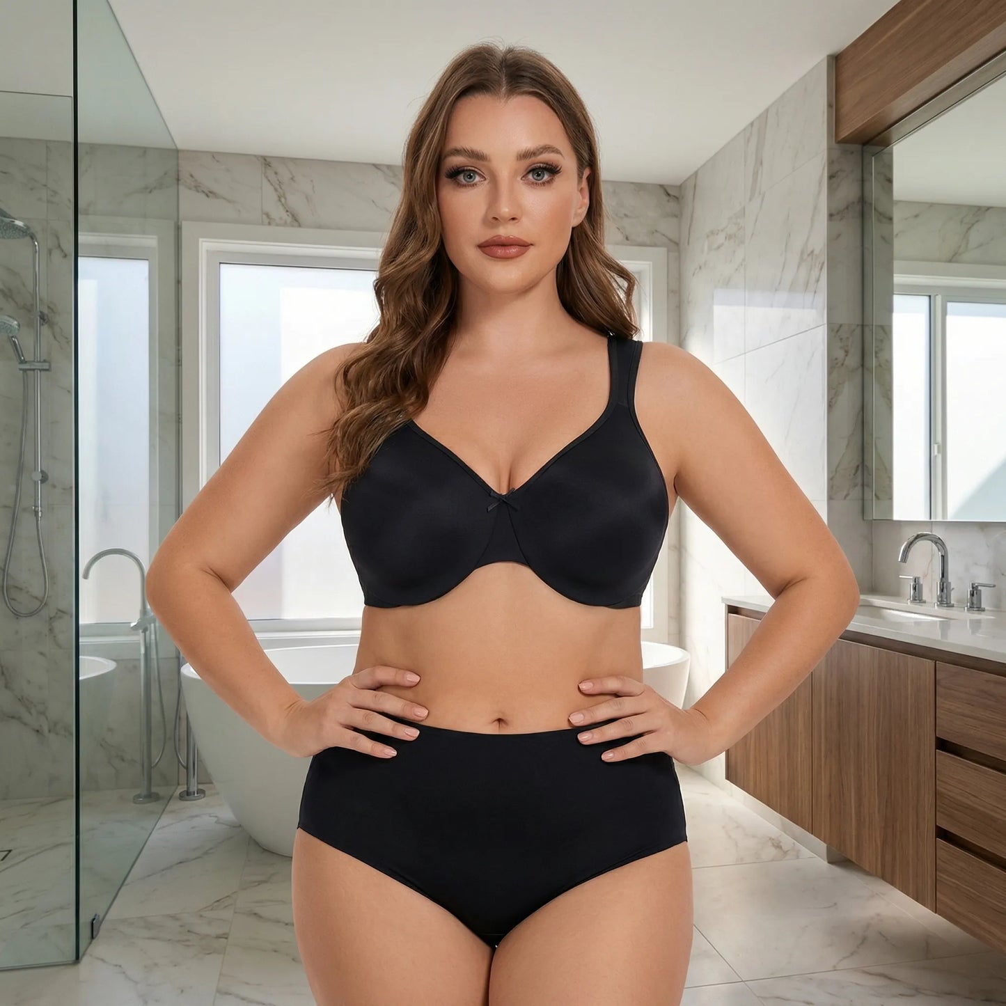 Nulliva | Seamless Underwire Minimizer Bra