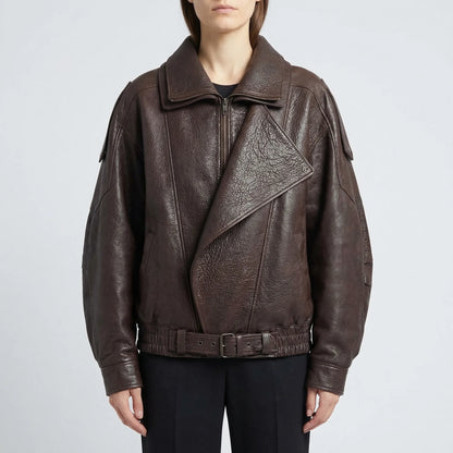 Rallique - Oversized A-Line Zip-Up Jacket