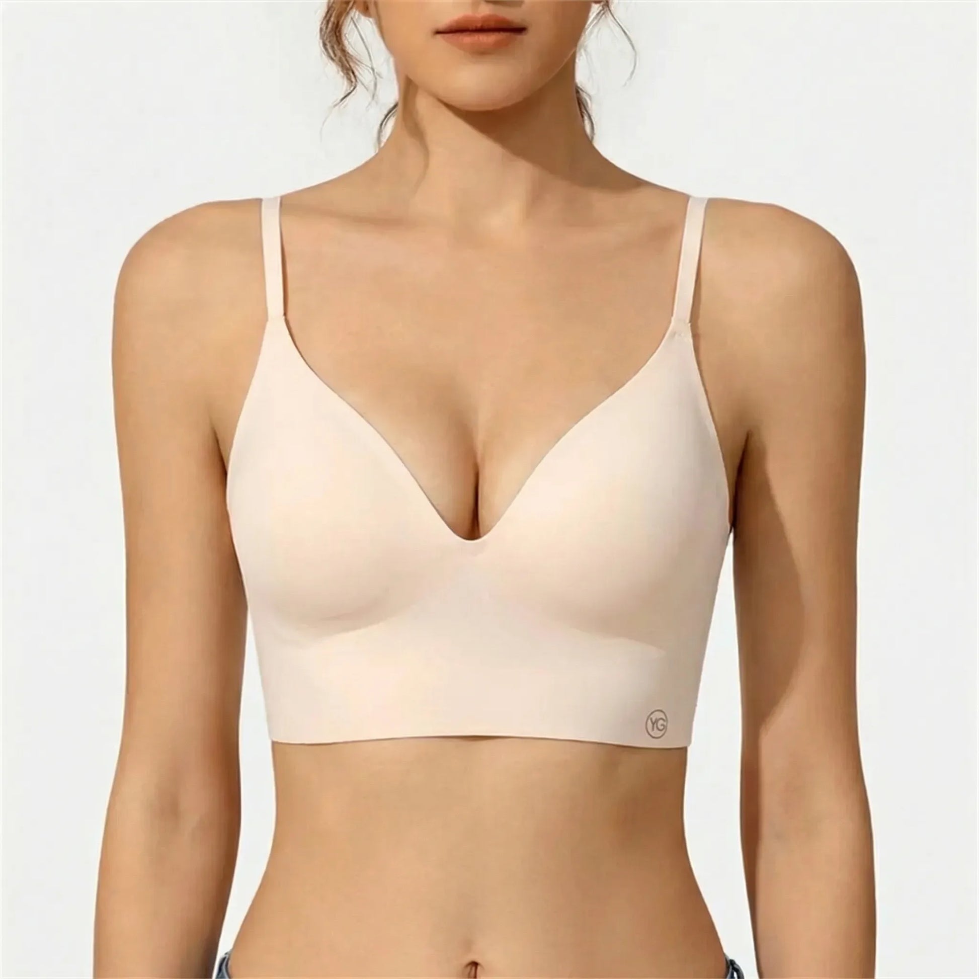 Revelara | Deep U Plunge Backless Bra