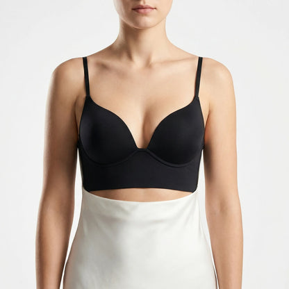 Revelara | Deep U Plunge Backless Bra